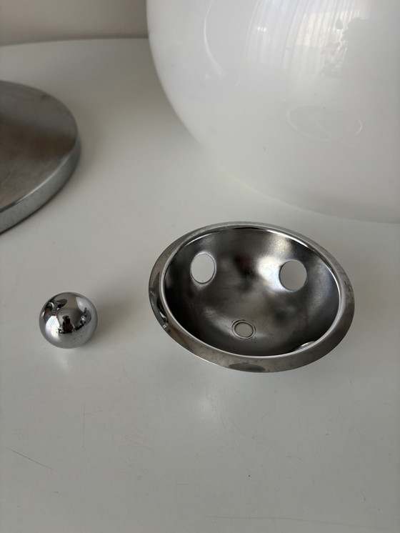 Image 1 of Lampe de table Mushroom par Luigi Massoni pour Harvey Guzzini 1960