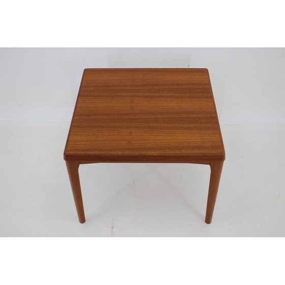 Image 1 of Table basse vintage en teck par Henning Kjærnulf pour Vejle Mobelfabrik, Danemark 1960