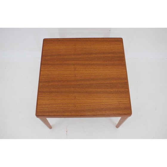 Image 1 of Table basse vintage en teck par Henning Kjærnulf pour Vejle Mobelfabrik, Danemark 1960