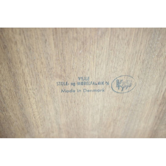 Image 1 of Table basse vintage en teck par Henning Kjærnulf pour Vejle Mobelfabrik, Danemark 1960