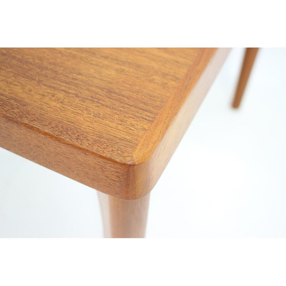 Image 1 of Table basse vintage en teck par Henning Kjærnulf pour Vejle Mobelfabrik, Danemark 1960
