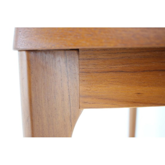 Image 1 of Table basse vintage en teck par Henning Kjærnulf pour Vejle Mobelfabrik, Danemark 1960