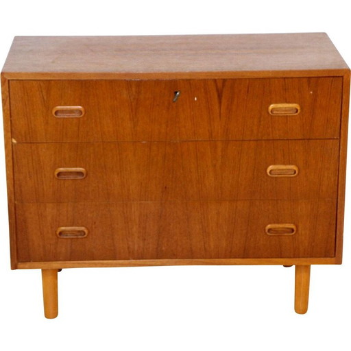 Commode scandinave en teck, Suède 1960