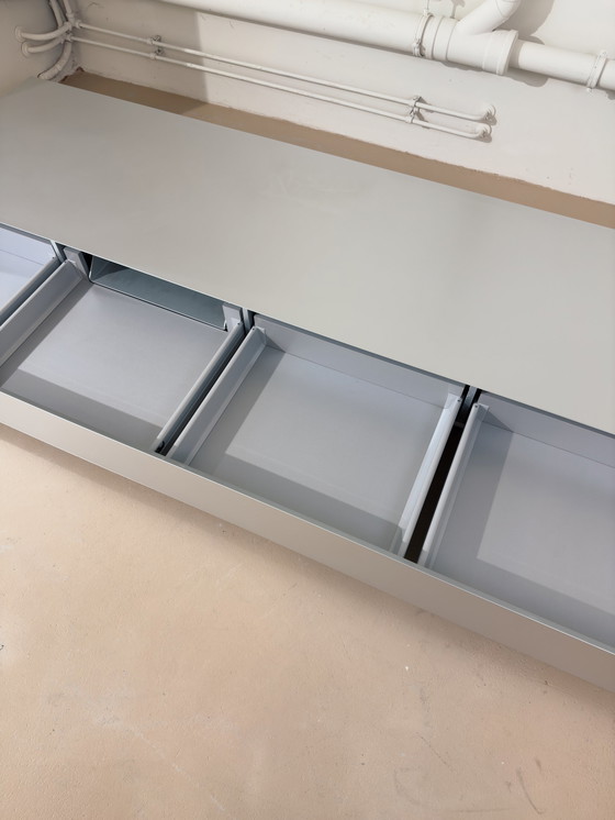 Image 1 of Mdf Italia Aluminium Low Board