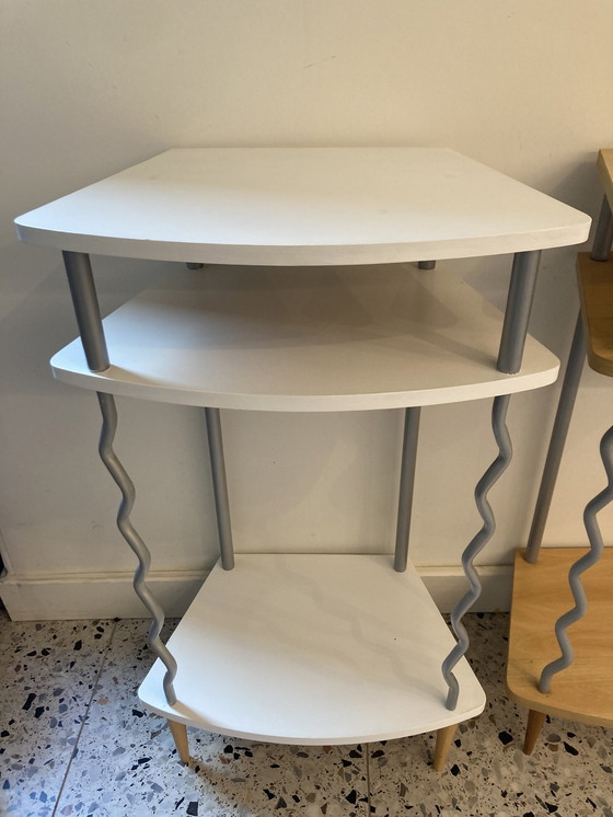 Image 1 of Set (2X) Side Table Postmodern Style