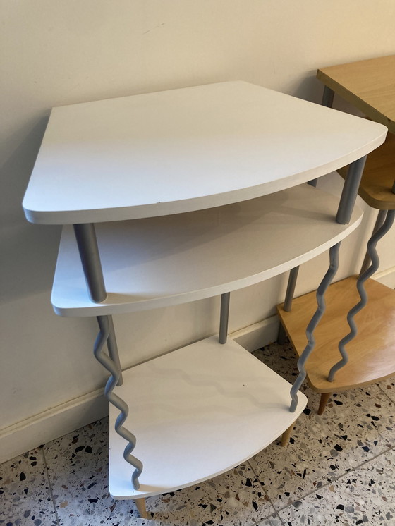 Image 1 of Set (2X) Side Table Postmodern Style