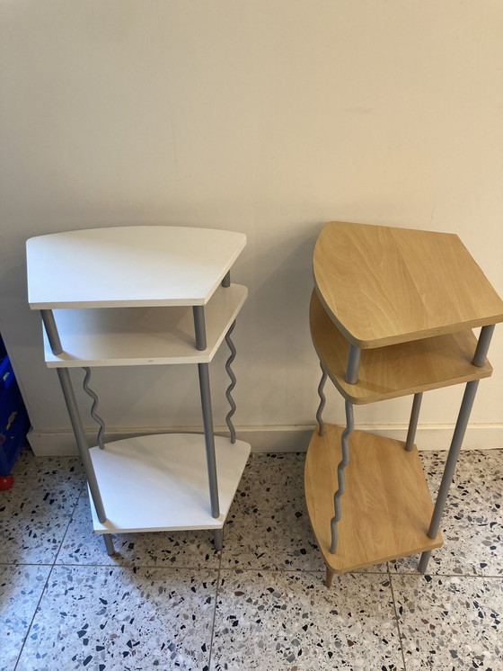 Image 1 of Set (2X) Side Table Postmodern Style