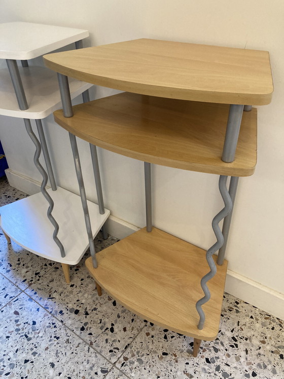 Image 1 of Set (2X) Side Table Postmodern Style