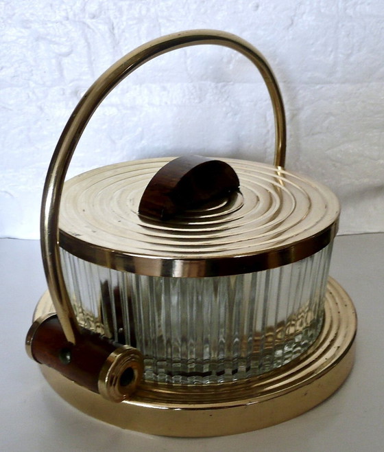 Image 1 of Boîte à biscuits / Bonbonnière, années 1930, Art déco.