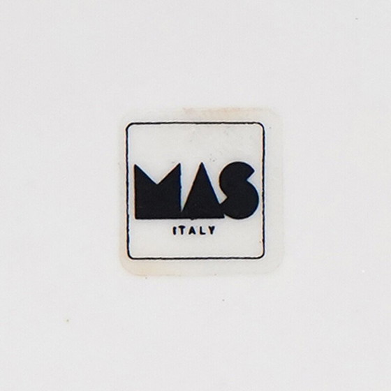 Image 1 of Paire de bols vintage avec couvercles par Luigi Castaldi et Massimo Materassi pour Mas, années 1980