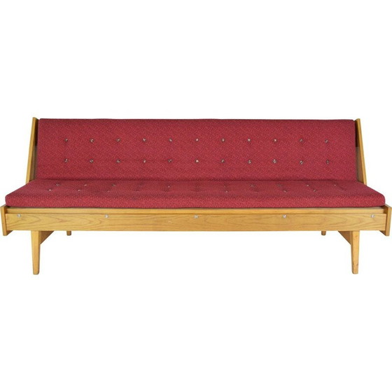 Image 1 of Canapé-lit pliant vintage, Tchécoslovaquie années 1960