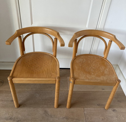 Chaises de café Baumann Bois de hêtre