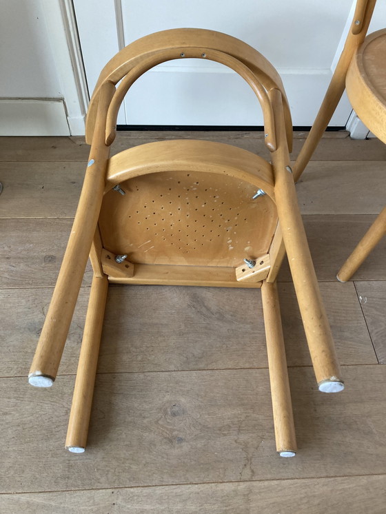 Image 1 of Chaises de café Baumann Bois de hêtre