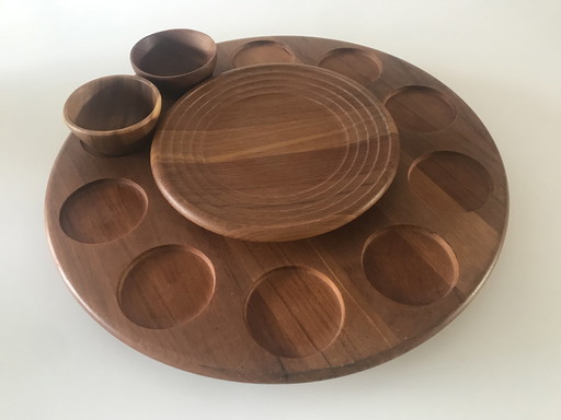 Lazy Susan par Jens Quistgaard pour Digsmed, 1960S - Plateau