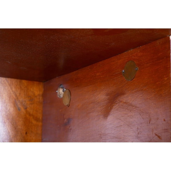 Image 1 of Armoire à trois portes Bauhaus turquoise vintage par Vichr, Tchèque 1930