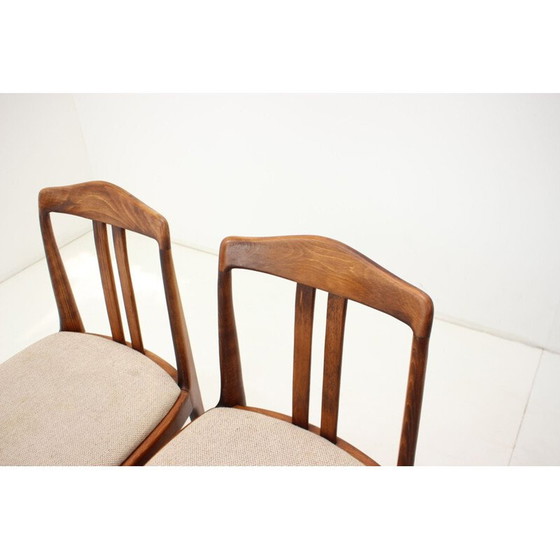 Image 1 of Ensemble de 4 chaises de salle à manger vintage par Drevotvar, Tchécoslovaquie 1970