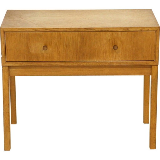 Commode vintage en bois de chêne, Suède 1960