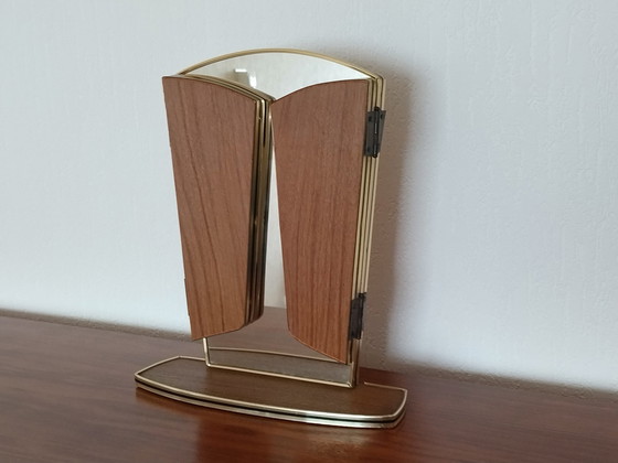 Image 1 of Miroir de coiffeuse vintage - années 1960