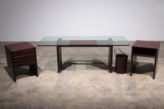 Image 1 of Bureau de design italien par Tito Agnoli pour Matteo Grassi