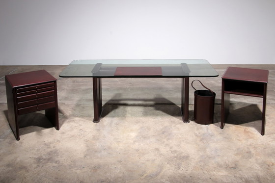 Image 1 of Bureau de design italien par Tito Agnoli pour Matteo Grassi