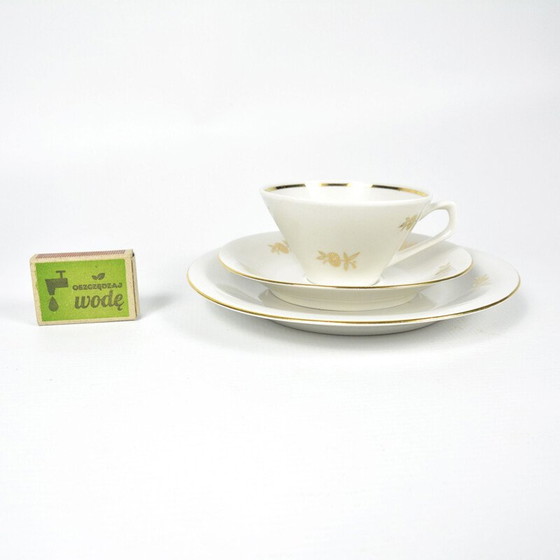 Image 1 of Service à déjeuner vintage en porcelaine de Chodziez, Pologne 1950