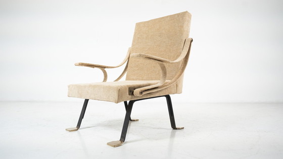 Image 1 of Fauteuil Digamma par Iganzio Gardella, 1960S - Édition originale