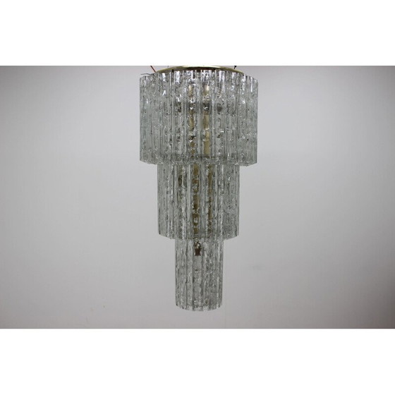 Image 1 of Lustre en verre vintage, Autriche 1960