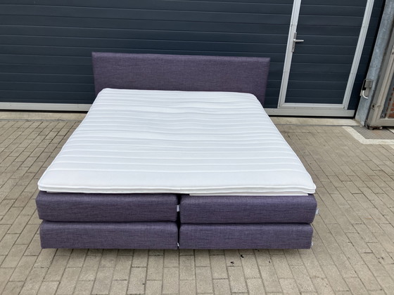 Image 1 of Original Auping Boxspring 180X200 Très bon état ! Matelas et surmatelas inclus