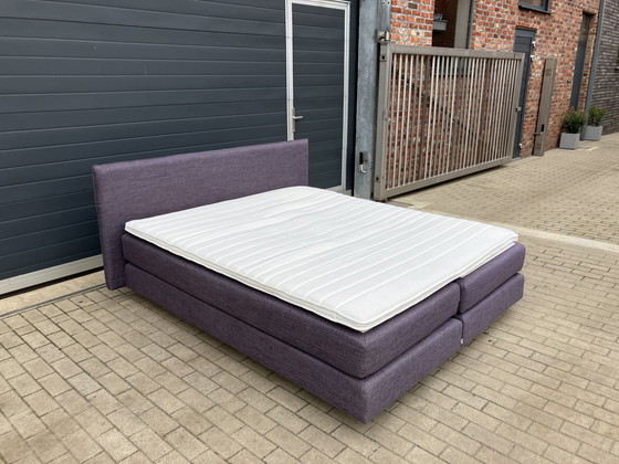 Image 1 of Original Auping Boxspring 180X200 Très bon état ! Matelas et surmatelas inclus