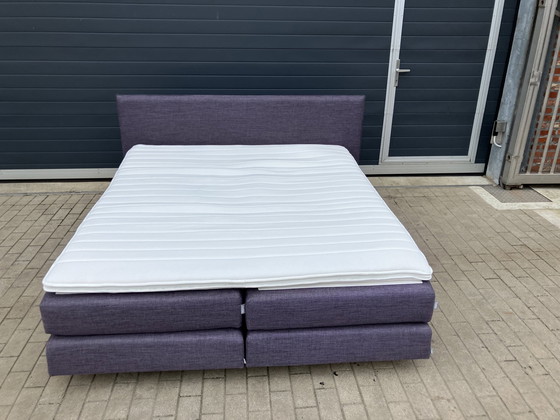 Image 1 of Original Auping Boxspring 180X200 Très bon état ! Matelas et surmatelas inclus