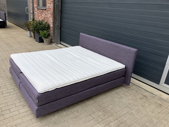 Image 1 of Original Auping Boxspring 180X200 Très bon état ! Matelas et surmatelas inclus