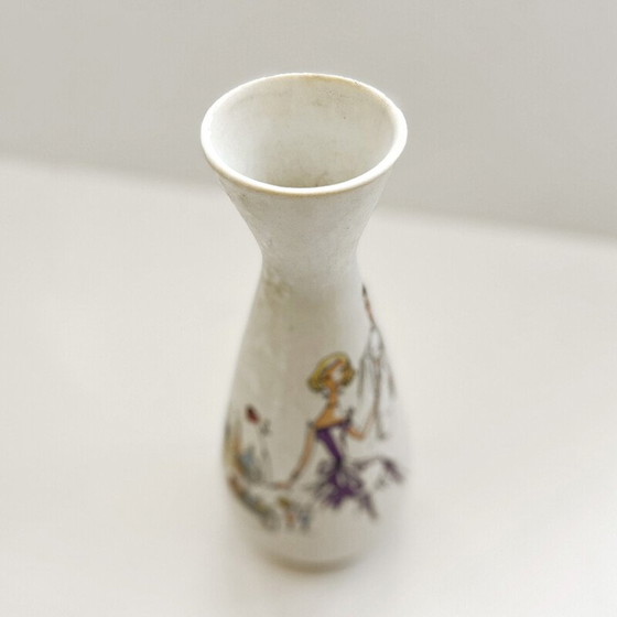 Image 1 of Vase vintage en céramique de Bay Keramik, Allemagne, années 1970