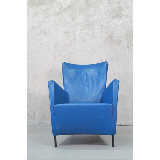 Image 1 of Fauteuil vintage Windy en cuir par Gijs Papavoine pour Montis 1990