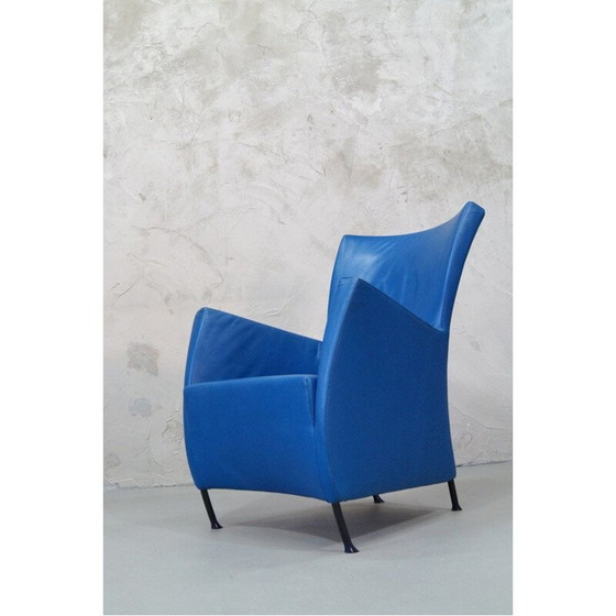 Image 1 of Fauteuil vintage Windy en cuir par Gijs Papavoine pour Montis 1990