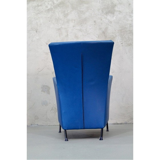 Image 1 of Fauteuil vintage Windy en cuir par Gijs Papavoine pour Montis 1990