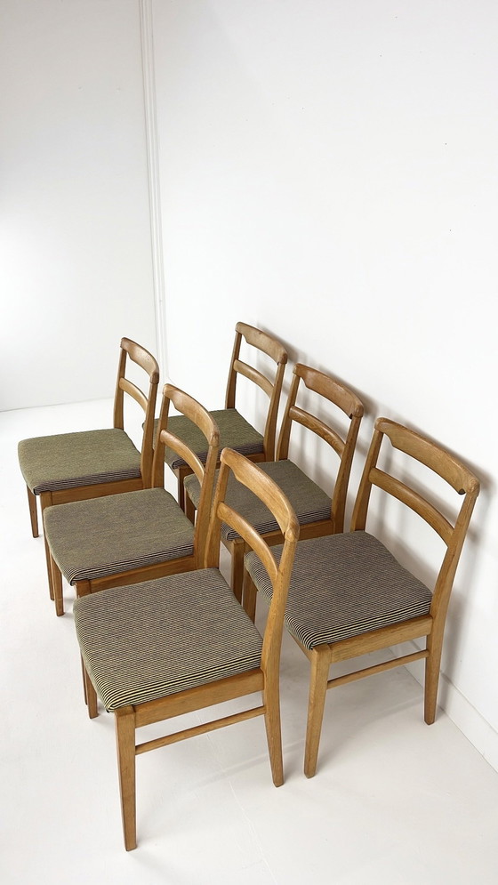 Image 1 of 6 X Chaises de salle à manger suédoises