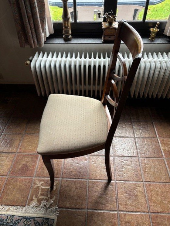 Image 1 of Salle à manger antique avec 6 chaises