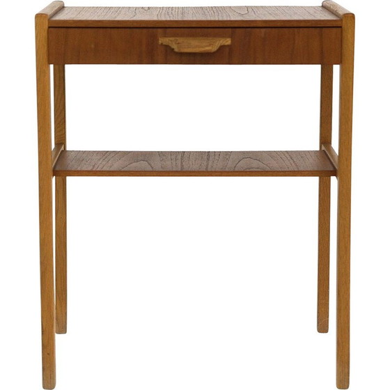 Image 1 of Table de nuit vintage en teck, Suède 1960
