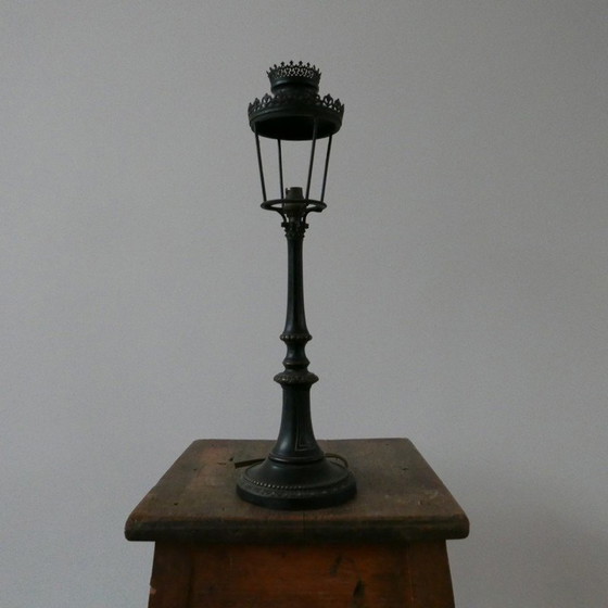 Image 1 of Paire de lampes de table en bronze, France 1930