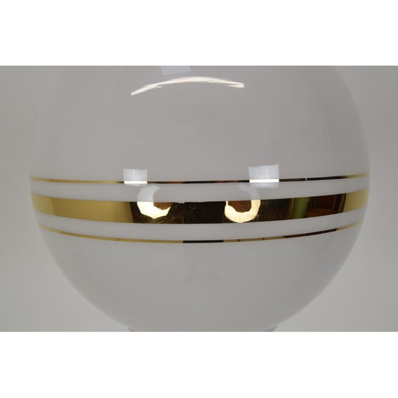 Image 1 of Lampe suspendue en verre du milieu du siècle par Napako, Tchécoslovaquie 1970