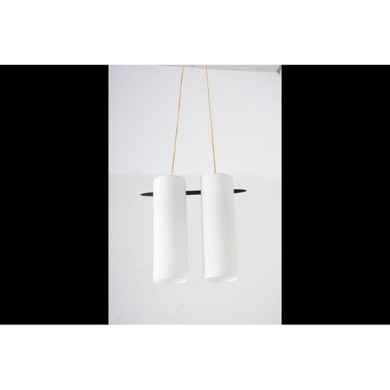 Image 1 of Lampe suspendue vintage par Uno et Östen Kristiansson pour Luxus, années 1950