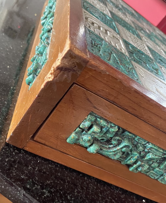 Image 1 of Échecs en stéatite mexicaine