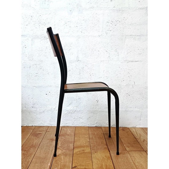 Image 1 of Chaise vintage en métal "Mullca 510", années 1950