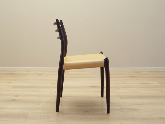 Image 1 of Ensemble de six chaises en acajou, design danois, années 1960, designer : Niels Otto Møller