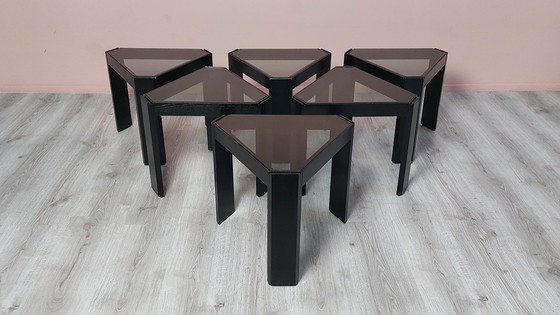 Image 1 of 6X Porada Arredi Table d'appoint