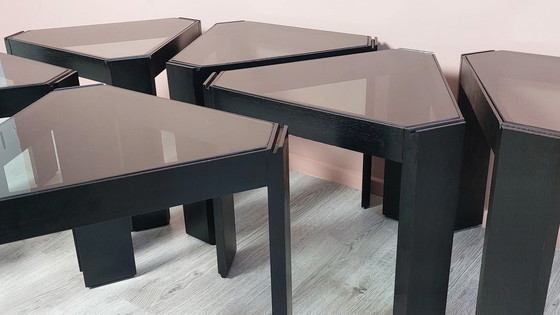 Image 1 of 6X Porada Arredi Table d'appoint