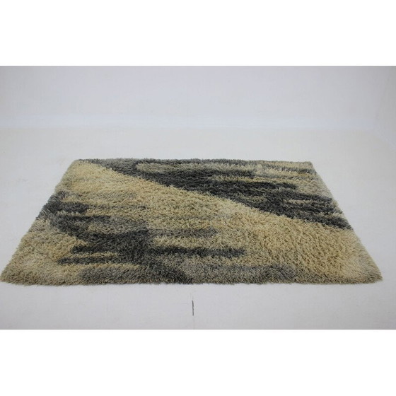 Image 1 of Tapis abstrait en laine, Danemark 1960