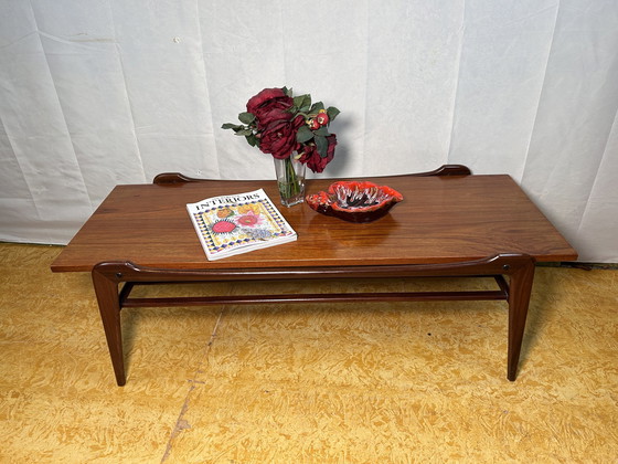 Image 1 of Mid Century Retro Vintage Teck Floating Coffee Table By Gplan 1960