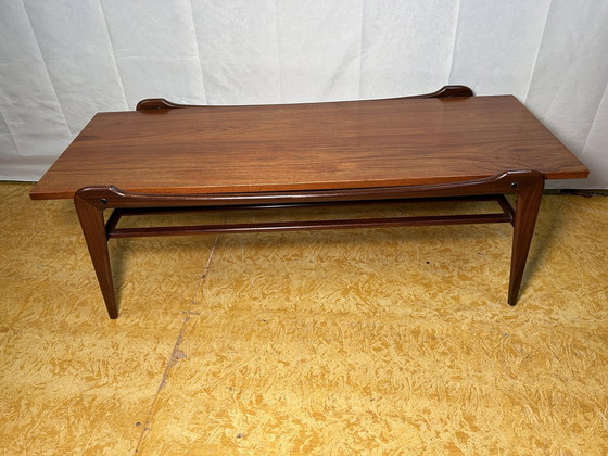 Image 1 of Mid Century Retro Vintage Teck Floating Coffee Table By Gplan 1960