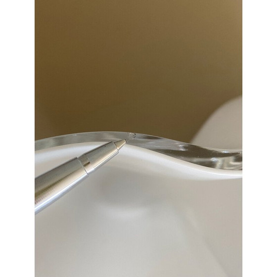 Image 1 of Vase blanc vintage Savoy 3030 par Alvar Aalto pour Iittala, Finlande